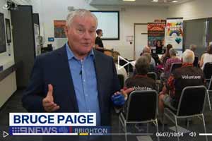 Bruce Paige from Channel 9