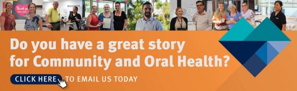 Community and Oral Health great story ebanner