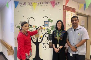 The CAM Unit has recently implemented a Gratitude Tree 