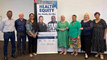 health equity community event to meet with Elders, staff and community