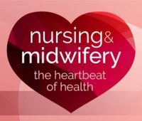 Nursing and Midwifery the heartbeat of health graphic