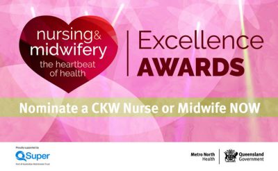 Nursing and Midwifery Excellence Award 2024 Vision 6 CKW Nominate Now ad