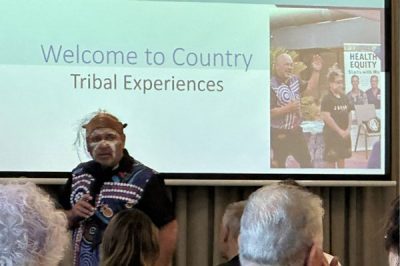 Welcome to Country delivered by Turrbul Traditional Owner Shannon Ruska 
