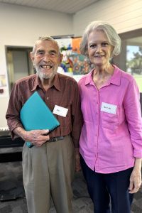  Dementia choir members Neil Begley and his wife Belinda