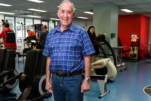 Richard’s family realised he wasn’t the same after his successful surgery at RBWH.