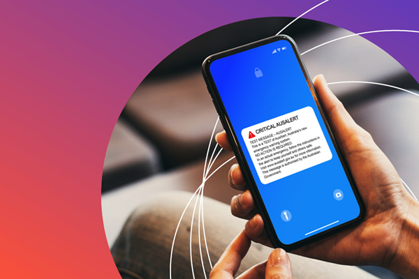 Nationwide AusAlert mobile phone test