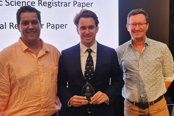 Andrew Foster Awarded Best Scientific Registrar Paper for 2022