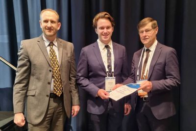 Dr Andrew Foster awarded Damian McMahon prize | Jamieson Trauma Institute