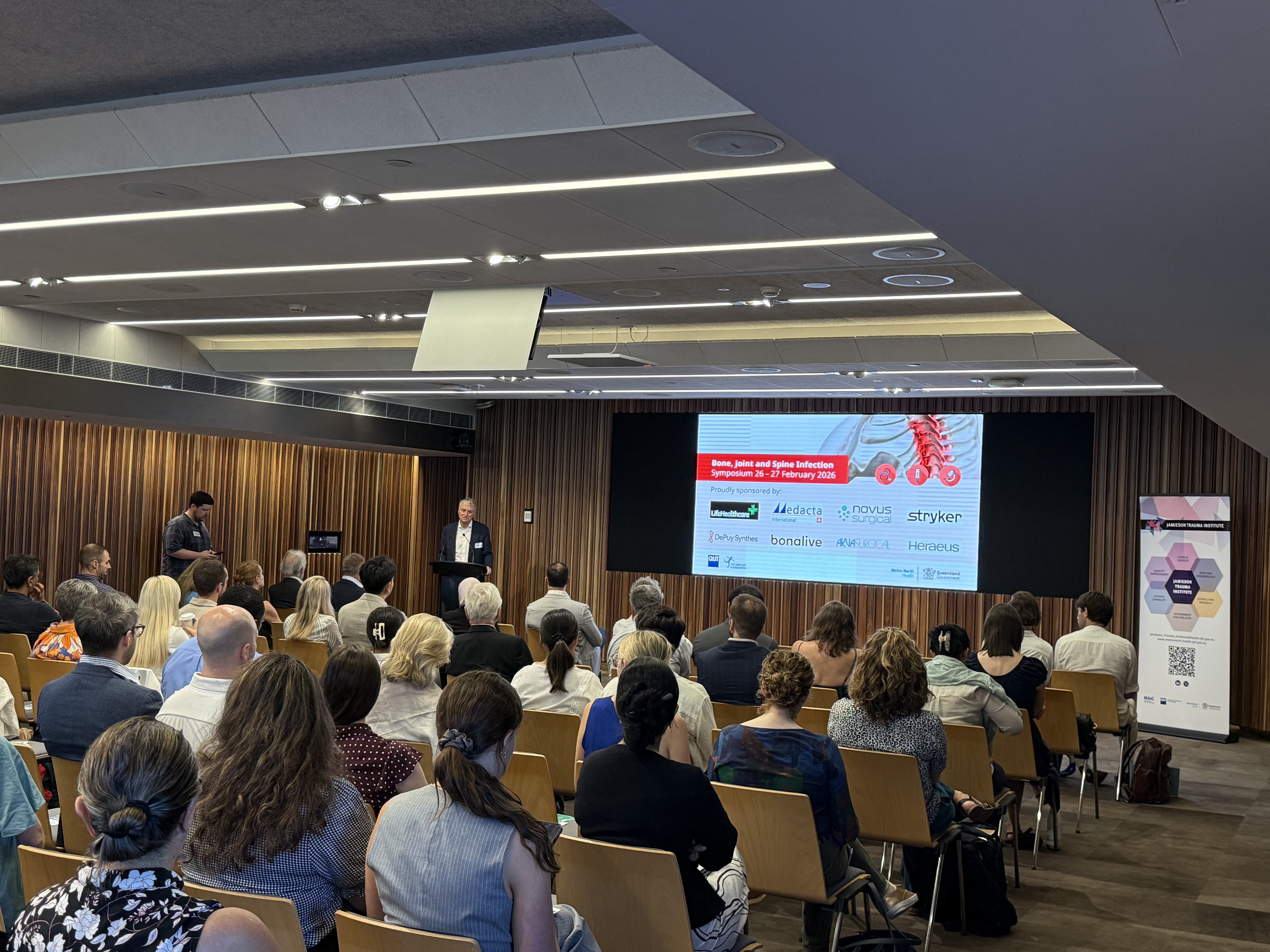 The audience at the Bone, Joint and Spine Infection Symposium, 26-27 February 2026 