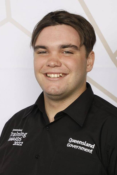 Matthew Siver - Queensland School Based Trainee of the Year award winner,