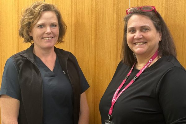 Nurse life support educators Tracy Zammit and Jen Dermer