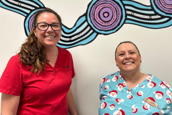 Dr Frances Williamson (left) and Dr Andrea McKittrick picked up the top awards.