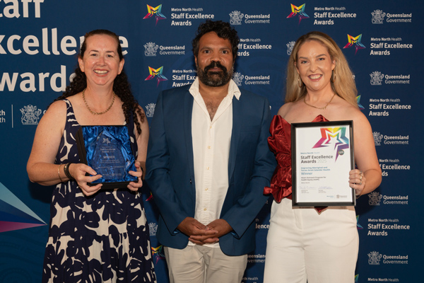 The Heart Outreach Program for Health Equity team were awarded for improving Aboriginal and Torres Strait Islander health