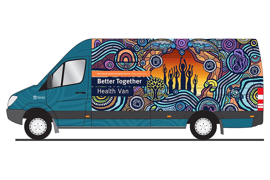 Better together van artwork