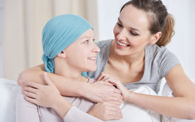 Cancer patient with child