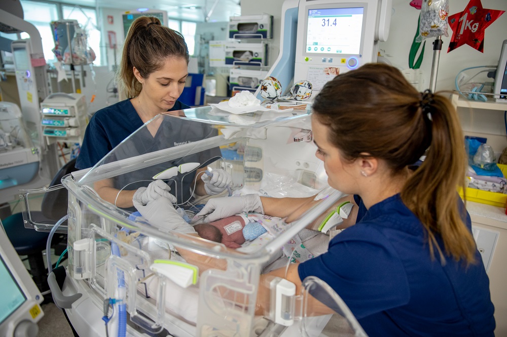 NICU staff - Royal Brisbane and Women's Hospital