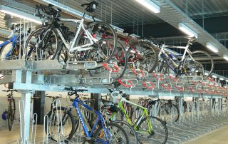RBWH Cycle Centre - racks