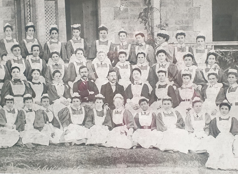 1888  – First nurses graduated from the hospital