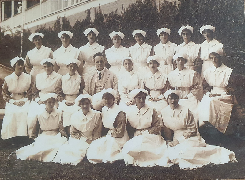 1919 – Nurse who looked after patients during the Spanish Flu pandemic