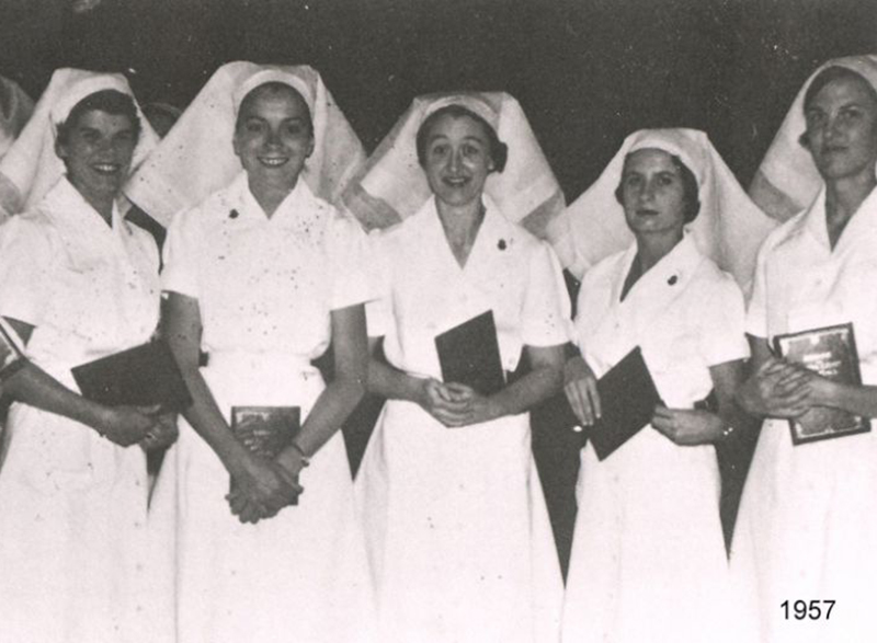 1957 – Nurse graduates