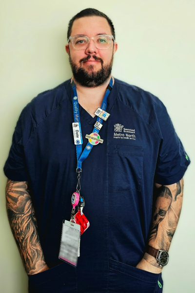 Nurse and Peer Responder Dale Caust enjoys the sense of community and camaraderie among mental health professionals.