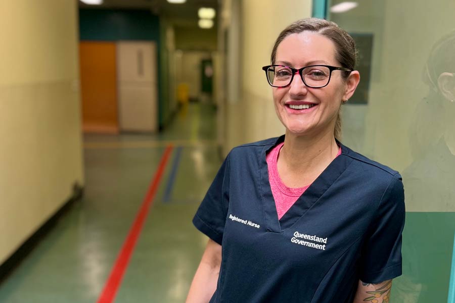 Brisbane Watchhouse nurse Lauren feels empowered when she helps vulnerable members of our community.