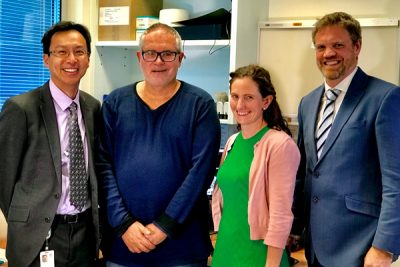 RBWH patient Chris Harrison received life changing Deep Brain Stimulation treatment