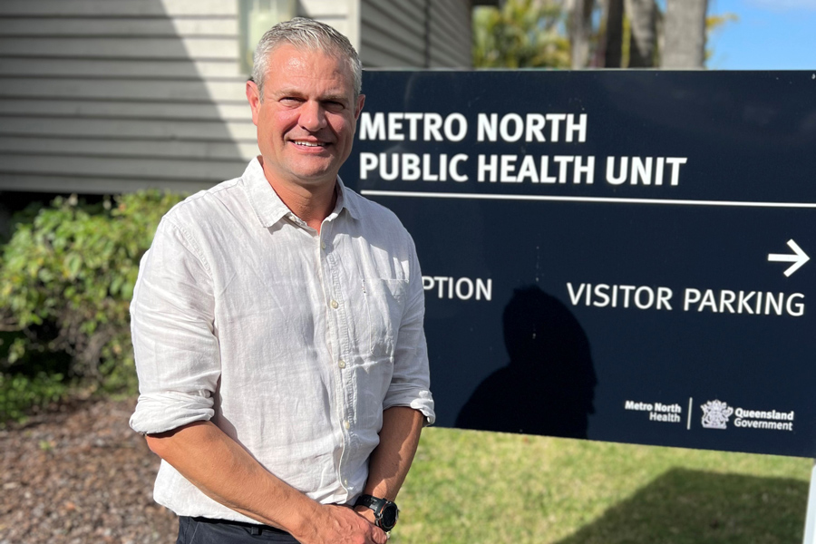 Metro North Health Public Health Unit Physician Dr James Smith