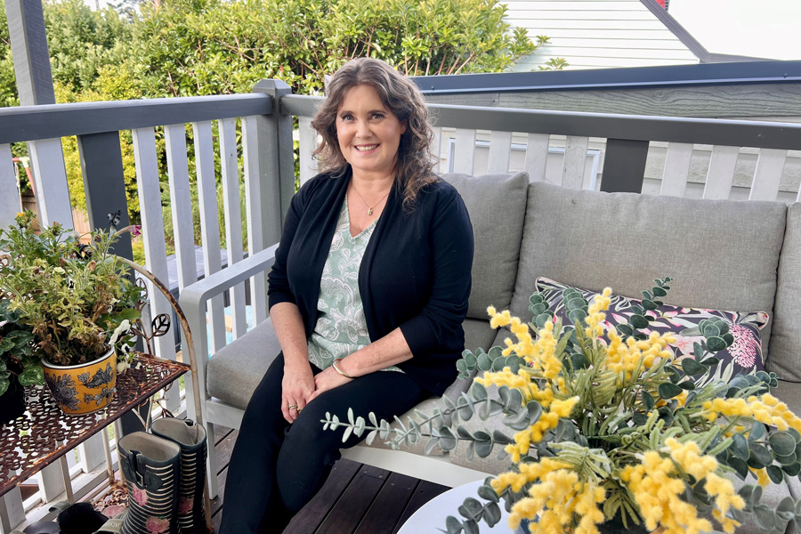 TPCH triple transplant patient Lucinda Simpson.