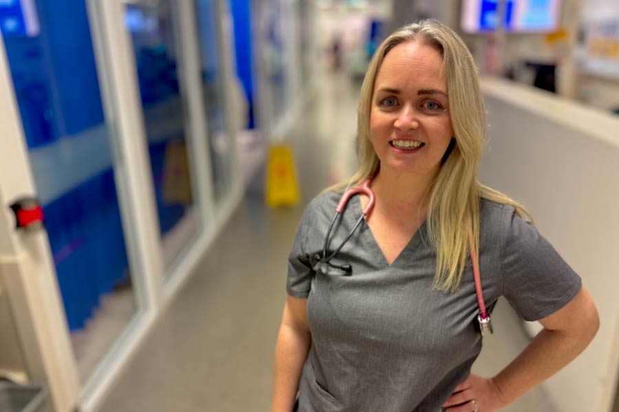 Redcliffe Hospital emergency doctor, Dr Claire Gordon