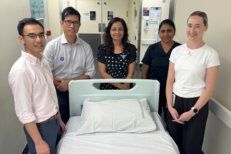 The SWIFT team at Redcliffe includes a senior medical officer, medical resident, discharge nursing coordinator and a pharmacist.