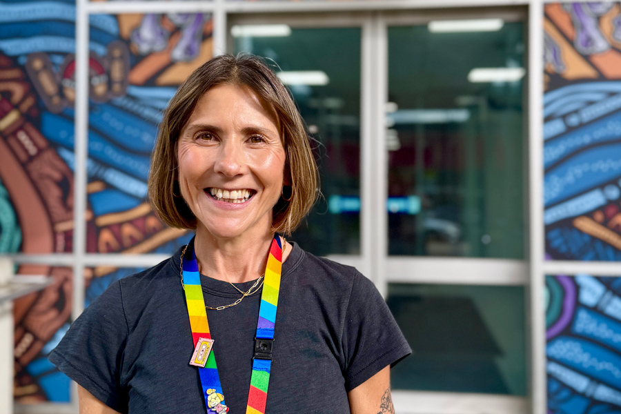 Kylie Sandon is one of RBWH's 24/7 Emergency and Trauma Centre social workers