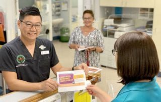 Peer Responders at work in the hospital