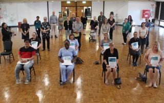 There was a lot of support for our 2019/2020 Registered Nurse Graduates who finished their first year of work following study.