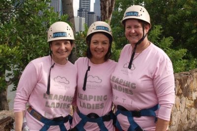 White Cloud Foundation Leaping Ladies