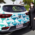 Bev driving sustainability message