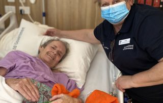 Recreation officer improves patient experience