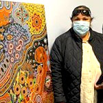 New artwork makes CCU a more welcoming place for Aboriginal and Torres Strait Islander patients