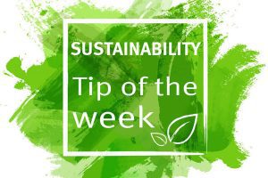 Sustainability tip of the month