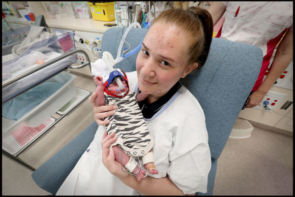 Former NICU family gives back Former NICU family gives back