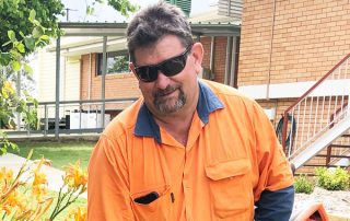 Kilcoy gardener Graeme Kuhn