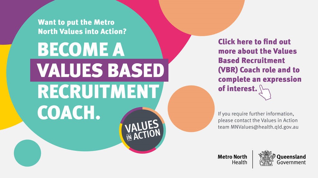 Values Based Recruitment Coach role shareable