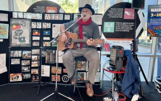 Torres Strait Islander musician Getano Bann