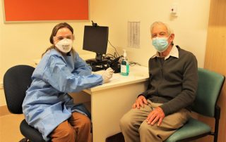 Stroke survivor Bob Sutcliffe