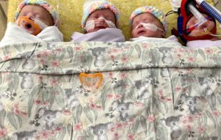 The RBWH team welcome quadruplets into the world