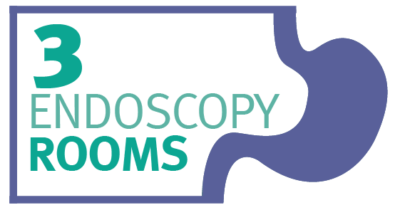 3 Endoscopy rooms