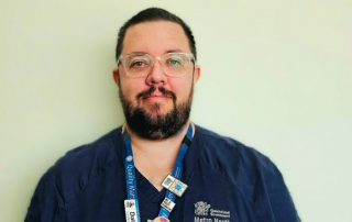 Nurse and Peer Responder Dale Caust enjoys the sense of community and camaraderie among mental health professionals.