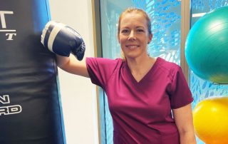 STARS physio Cheryl Costello