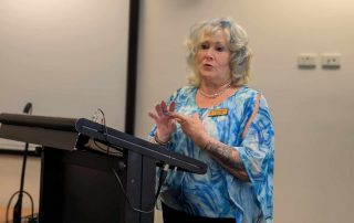 President of ALAS Trish Large was among the small group who first approached RBWH.