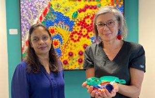 'Flipped Circles' is on display at RBWH.